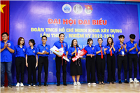 Đại hội đại biểu Đoàn TNCS Hồ Chí Minh khoa Xây dựng lần thứ V, nhiệm kỳ 2022 - 2025