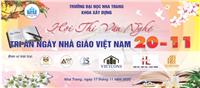 Hội thi văn nghệ chào mừng ngày Nhà giáo Việt Nam 20-11