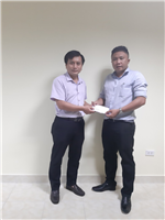 Công ty TNHH Tư vấn và Xây dựng Hưng Lâm hỗ trợ Quỹ khuyến học của Khoa Xây dựng