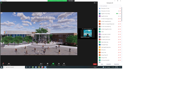 Vòng chung kết cuộc thi thiết kế mô hình kiến trúc lần 4