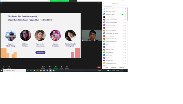 Vòng chung kết cuộc thi thiết kế mô hình kiến trúc lần 4