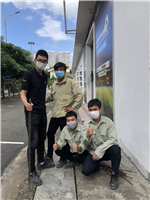 Kết thúc đợt Thực tập công nhân xây dựng tại trường (từ 20/12 đến 31/12/2021)