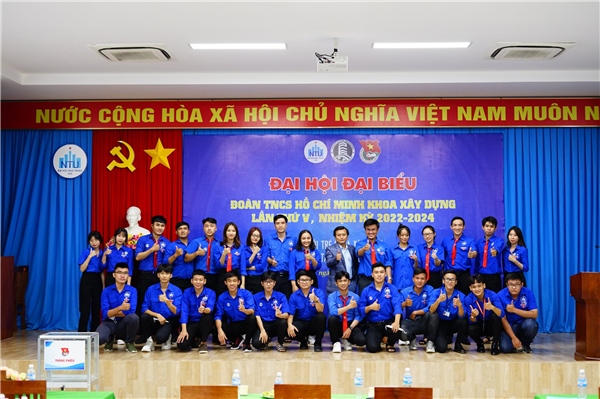 Đại hội đại biểu Đoàn TNCS Hồ Chí Minh khoa Xây dựng lần thứ V, nhiệm kỳ 2022 - 2025