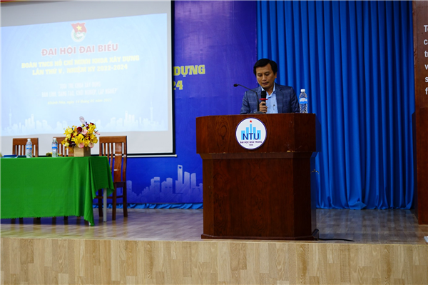 Đại hội đại biểu Đoàn TNCS Hồ Chí Minh khoa Xây dựng lần thứ V, nhiệm kỳ 2022 - 2025