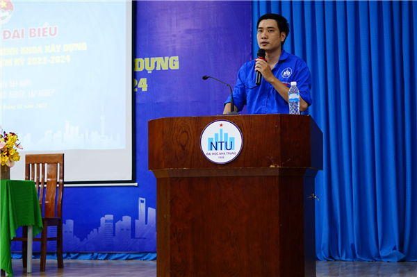 Đại hội đại biểu Đoàn TNCS Hồ Chí Minh khoa Xây dựng lần thứ V, nhiệm kỳ 2022 - 2025